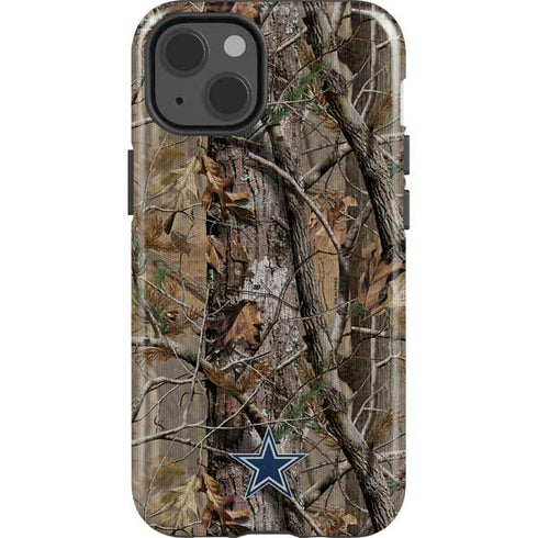 NFL Dallas Cowboys Realtree AP Camo iPhone 15 Impact Case